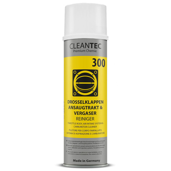 CleanTEC - Čistič škrticí klapky, sání a karburátoru 300 - 500 ml