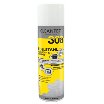 CleanTEC - Čistič a prostředek na ošetření nerezové oceli 308 - 500 ml