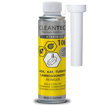CleanTEC - Čistič EGR ventilu, turbodmychadla, katalyzátoru a lambda sondy 106 - 300 ml