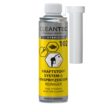 CleanTEC - Čistič palivového systému a vstřikovačů DIESEL 102 - 375 ml